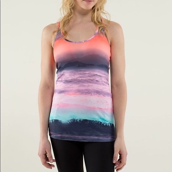 lululemon athletica Tops - Lululemon cool racerback beachscape